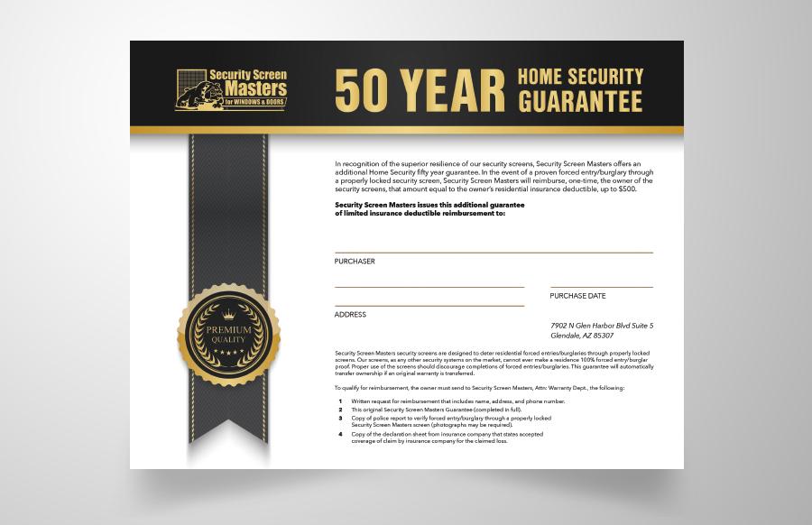 SSM certificate