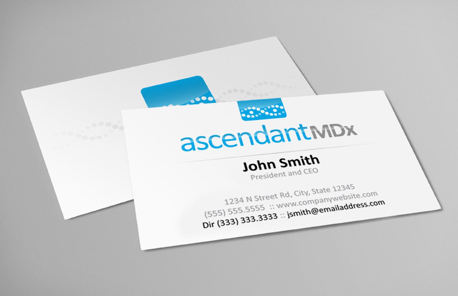 aMDx business cards